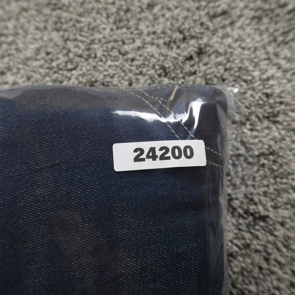NEW True Religion Jeans Mens 34X32‎ Blue Denim Pants Geno Relaxed Slim Straight